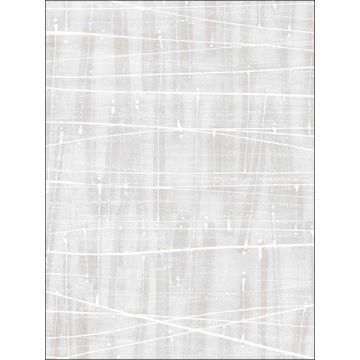 Meander Grey Wallpaper