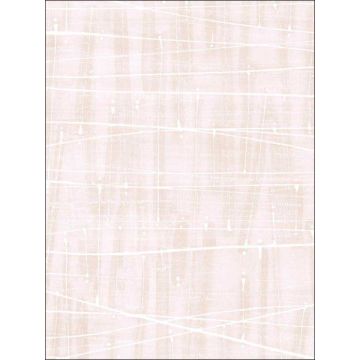 Meander Pink Beige Wallpaper