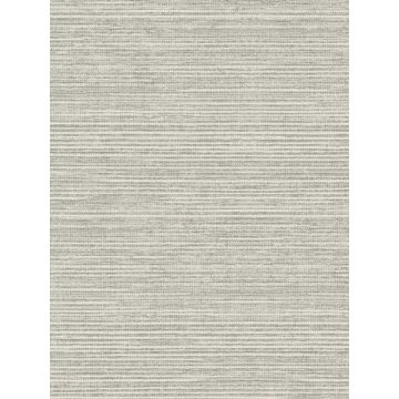 Imitation Grasscloth Light Grey Wallpaper