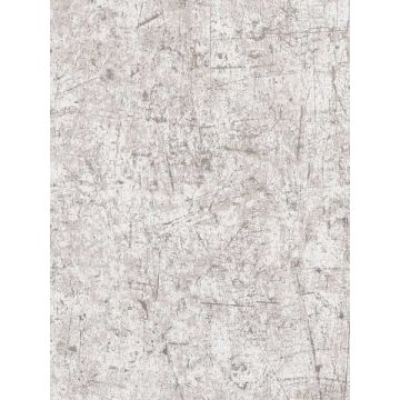 Scratch Texture Stone Taupe White Opaque Wallpaper