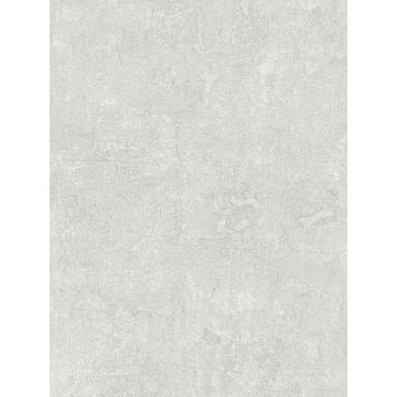 3D Plaster Warm Silver Grey Wallpaper