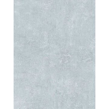 3D Plaster Blue Wallpaper