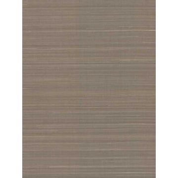 Abaca Weave Brown Wallpaper