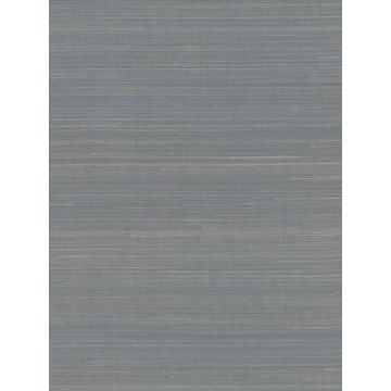 Abaca Weave Blue Wallpaper