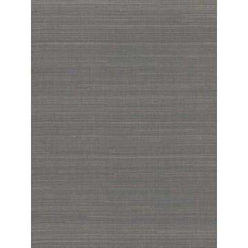 Abaca Weave Black Wallpaper