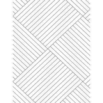 Twisted Tailor White Wallpaper