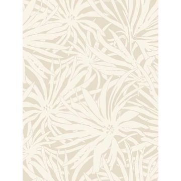 Floral Canopy Linen Wallpaper