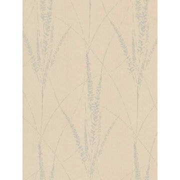 Graceful Willow Putty Wallpaper