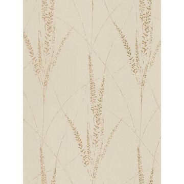 Graceful Willow Pale Straw Wallpaper