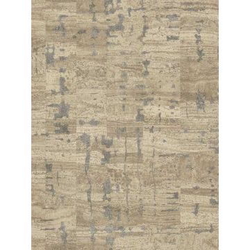 Pop The Cork Taupe Wallpaper