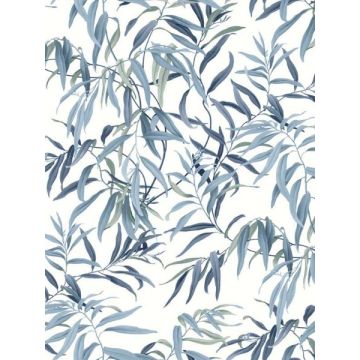 Willow Grove Sky Blue Wallpaper