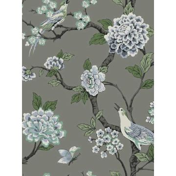 Fanciful Grey Wallpaper