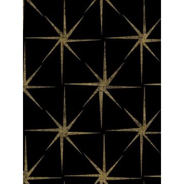 Evening Stars Black Wallpaper