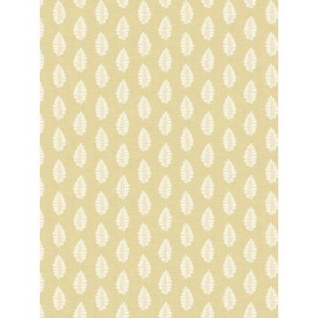 Leaf Pendant Yellow Wallpaper