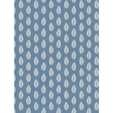Leaf Pendant Blue Wallpaper