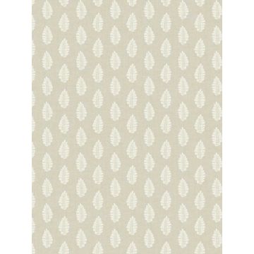 Leaf Pendant Linen Wallpaper