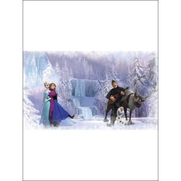 Disney Frozen 7 Panel Purple Mural