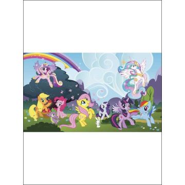 My Little Pony Ponyville 7 Panel Blue Mural