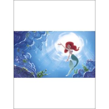 Little Mermaid Part of Your World 7 Panel Blue Mural
