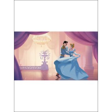 Cinderella So This Is Love 7 Panel Pink Mural