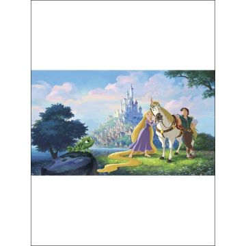 Disney Tangled XL 7 Panel Blue Mural