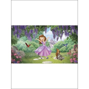 Sofia and Friends Garden XL 7 Panel Green Mural