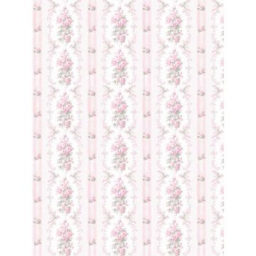 Dreamy Days Peel and Stick Pink Parfait Wallpaper