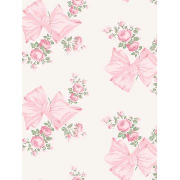 Rosa Beaux Peel and Stick Pink Wallpaper