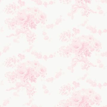 Charlamagne Harbor Peel and Stick Pink Dream Wallpaper