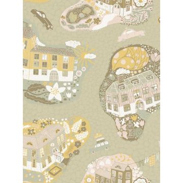 Staden Mustard Wallpaper