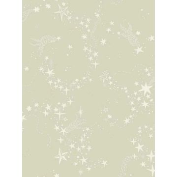 Stjarnhimmel Light Green Wallpaper