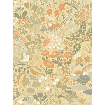 Taget Yellow Wallpaper