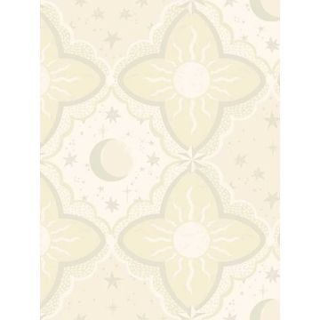 Sol & Mane Beige Wallpaper