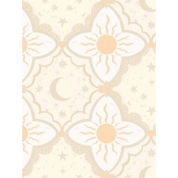 Sol & Mane Tangerine Wallpaper