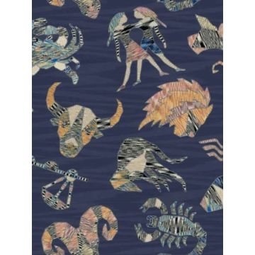 Constellations Blue Wallpaper