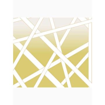 Nastri Shade 4 Panel Yellow Mural