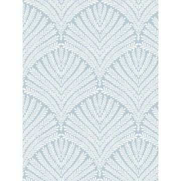 Beachcomber Blue and White Wallpaper