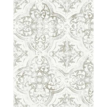 Quartet White and Neutral Wallpaper