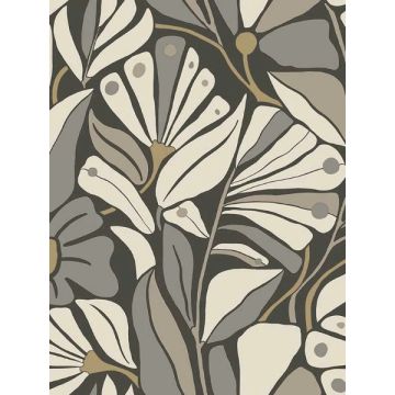 Cabana Club Onyx Wallpaper