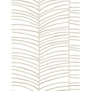 Cascade Palm Chevron Dune Wallpaper