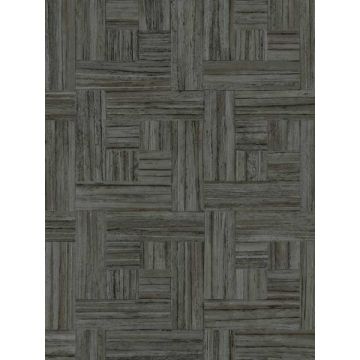 Tesselle Black Wallpaper