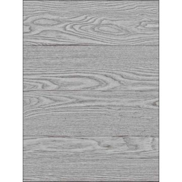 Salvaged Wood Peel and Stick Grey Wallpaper