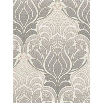 Charisma Peel and Stick Grey Wallpaper