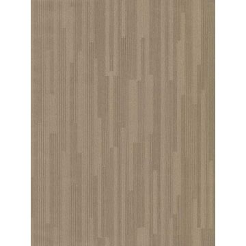 Vertical Plumb Soft Gold Metallic Wallpaper