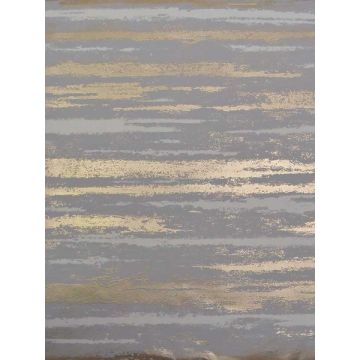 Atmosphere Grey and Gold Wallpaper