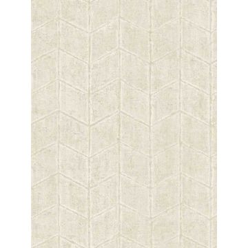 Flatiron Geometric Oyster Wallpaper