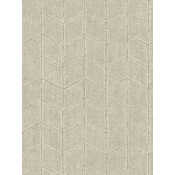 Flatiron Geometric Taupe Wallpaper