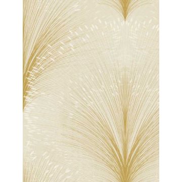 Papyrus Plume Beige Wallpaper