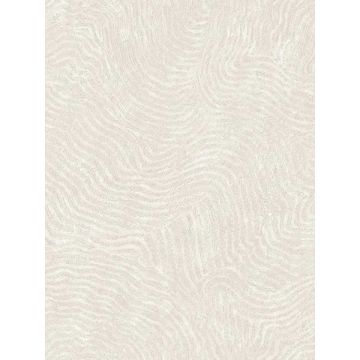 Modern Wood White Wallpaper