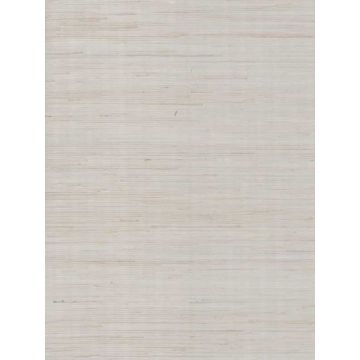 Jute Silver and Beige Metallic Wallpaper
